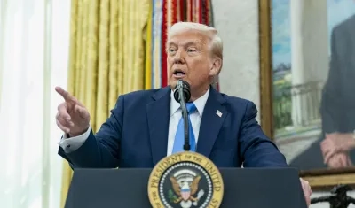 El presidente de Estados Unidos, Donald Trump.