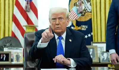 El presidente de Estados Unidos, Donald Trump.