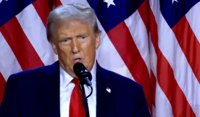 Donald Trump, Presidente de Estados Unidos.