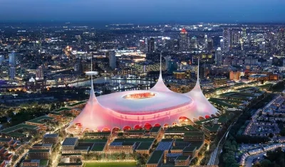 Así será el nuevo estadio del Manchester United.