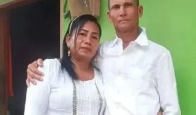 Edilsa María Mendoza Álvarez, víctima y Rubén Guevara, victimario. 