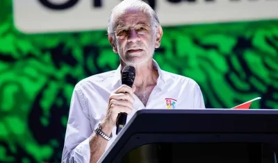 Eduardo Verano, gobernador del Atlántico. 