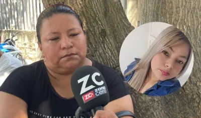 Gloria Cárdenas Gómez, hermana de Erika Yamile Gómez Rueda.