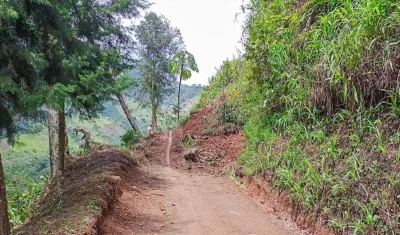 Zona rural del municipio de los Andes, Antioquia. 
