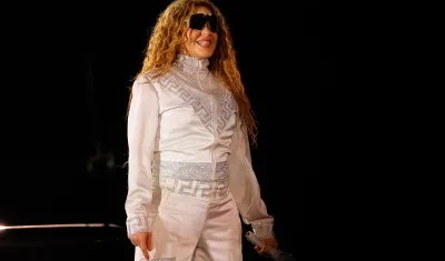 Shakira durante su gira 'Las Mujeres Ya No Lloran World Tour'.