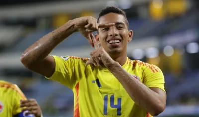 Jordan Barrera, convocado a microciclo de la Selección Colombia sub-20. 