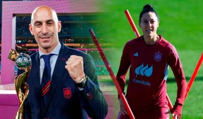 Luis Rubiales y Jenni Hermoso, protagonistas del documental que producirá la Warner Bros Discovery.