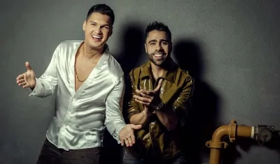 Elder Dayán y Lucas Dangond. 