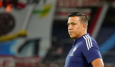 César Farías, director técnico del Junior.