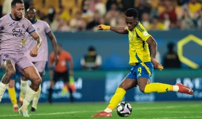 El colombiano Jhon Jáder Durán marcó el tercer gol del Al Nassr.