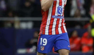 Julián Álvarez, delantero argentino del Atlético de Madrid.