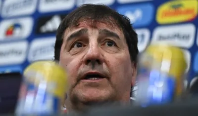 Néstor Lorenzo, técnico de la Selección Colombia. 