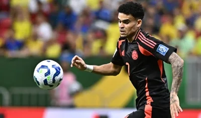 Luis Díaz es el máximo goleador de Colombia en la Eliminatoria con 5 tantos. 