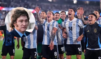 Javier Milei elogió a la selección argentina y a su entrenador Lionel Scaloni.