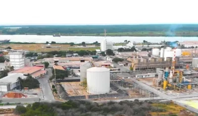 Planta de Monómeros en Barranquilla.