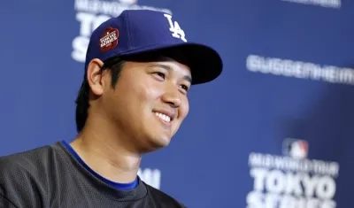 Shohei Ohtani, pelotero japonés de los Dodgers de Los Ángeles. 