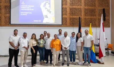 Aspecto del evento del programa 'Artes para la Paz' desde la Universidad del Atlántico. 