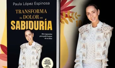 Portada del libro “Transforma tu dolor en sabiduría” de Paula López Espinosa.