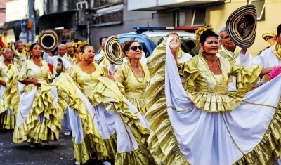 Diferentes muestras folclóricas. 
