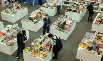 El público durante la Feria Internacional del Libro de Bogotá. 