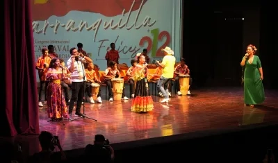 Muestra folclórica del Carnaval de Barranquilla.