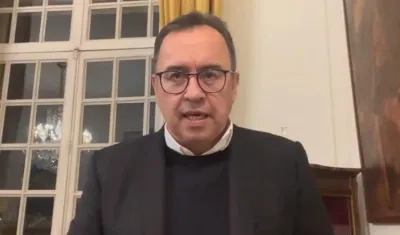 Alfonso Prada, embajador de Colombia en Francia. 