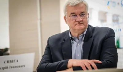 El ministro de Exteriores ucraniano, Andrí Sibiga.