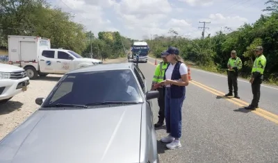 Operativo en el Atlántico.