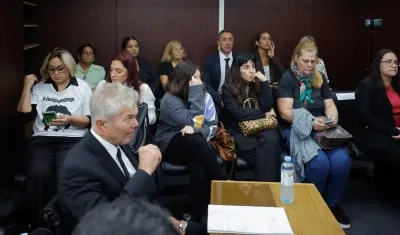  Audiencia del juicio por la muerte de Diego Maradona.