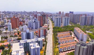 Panorámica de Barranquilla.