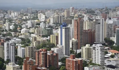Panorama de Barranquilla. 