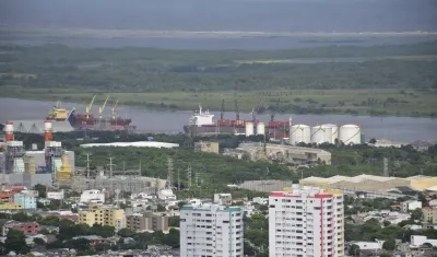 Panorámica de Barranquilla.