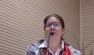 Directora de la Misión de Observación Electoral (MOE), Alejandra Barrios.