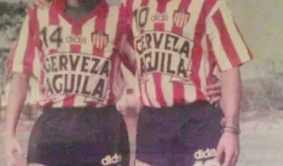 Jorge Bolaño y Carlos 'Pibe' Valderrama.