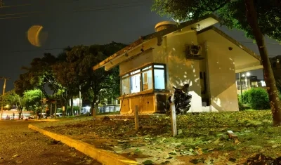 CAI después de la explosión. 