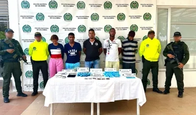 Capturados en Cartagena. 