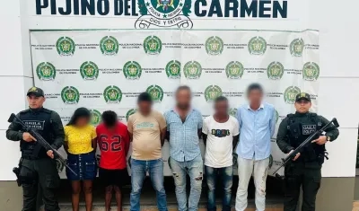 Fueron dejados a disposición de las autoridades competentes. 