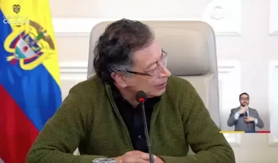 Gustavo Petro, Presidente de Colombia. 