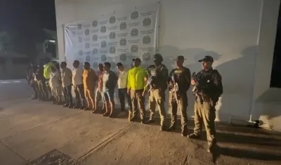 Capturados por orden judicial.