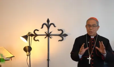 El cardenal José Luis Rueda.