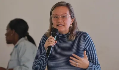 La Superintendente de Industria y Comercio, Cielo Rusinque Urrego.