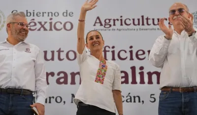 Claudia Sheinbaum, Presidenta de México. 