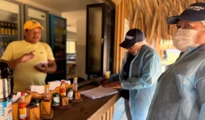 Operativos en restaurantes y otros establecimiento de expendio de alimentos.