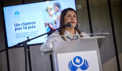 Iris Marín Ortiz, defensora del Pueblo.