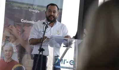 Edwin Palma, Ministro de Minas y Energía.