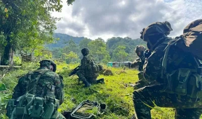 Entre los municipios de Cáceres y Tarazá.