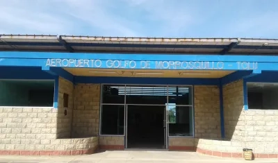 El Aeropuerto Golfo de Morrosquillo del municipio de Tolú.