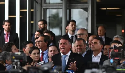 El expresidente de Brasil Jair Bolsonaro (2019-2022).