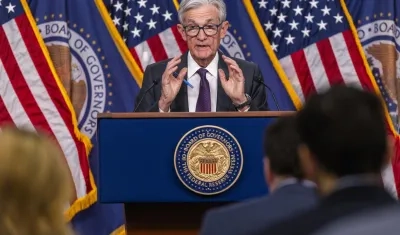 El presidente de la Reserva Federal estadounidense, Jerome Powell.