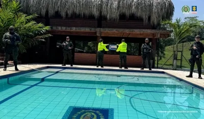 Uno de los bienes que entraron a extinción de dominio.  